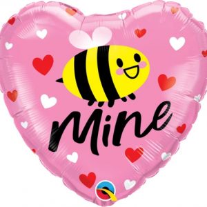 45cm Heart Foil Bee Mine Hearts #16753 - Each (Pkgd.)