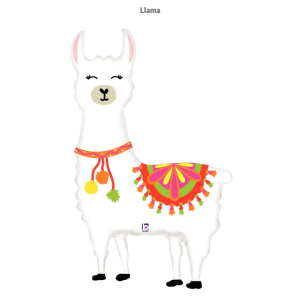 Shape Llama Foil Balloon 114cm #2535787 - Each (Pkgd.)