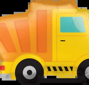 104cm Shape Foil Dump Truck #27055 - Each (Pkgd.)