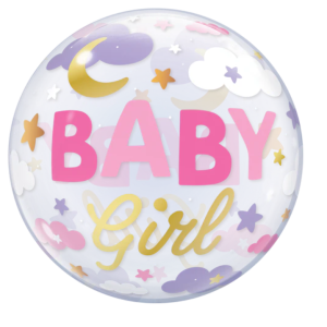 56cm Single Bubble Baby Girl Sweet Dreams #24904 - Each (Pkgd.)