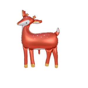 80 x 105cm Shape Foil Balloon Matte Deer #2526118- Each (Pkgd.)