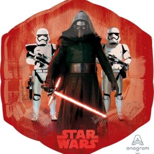 58cm Licensed SuperShape Star Wars The Force Awakens Foil Balloon #4031624 - Each (Pkgd.) 55cm x 58cm Self Sealing Foil Balloon