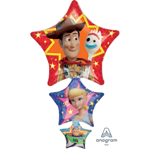 106cm Licensed SuperShape Toy Story 4 Foil Balloon #4039514 - Each (Pkgd.) 63cm x 106cm Self Sealing Foil Balloon