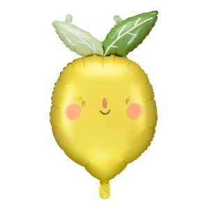 75cm Shape Lemon Foil Balloon #2526203 - Each (Pkgd.)