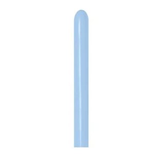 260s Matte Pastel Blue Sempertex Plain Latex #30206166 - Pack of 50