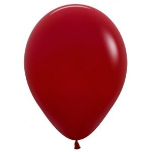 30cm Fashion Imperial Red Sempertex Latex Balloons #30206444 - Pack of 100