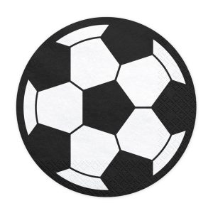 Napkin Paper Football 16cm #25SPK10 - Pack of 20