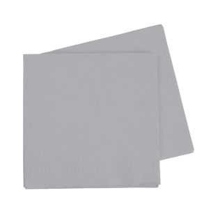 Lunch Napkin 330mm Cool Grey #6072CGP - 40pk(Pkgd.)