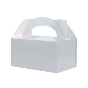 Paper Party Lunch Box Cool Grey #6230CGP - 5Pk (Packaged) 20cm x 12cm x 17.5cm Professional Quality, Strong, Vibrant, Reliable & RECYCLABLE! Super Versatile! Use for loot boxes, table decorations, gift boxes, bomboniere and so much more!  Customise and personalise to create stunning party accessories.