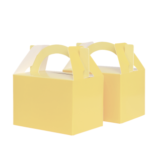 Paper Party Little Lunch Box Pastel Yellow #6231PYP - 10pk(Pkgd.)