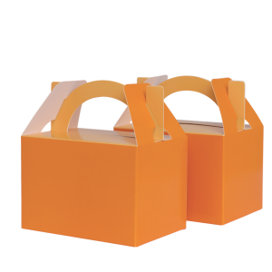 Paper Party Little Lunch Box Tangerine #6231TGP - 10pk(Pkgd.)
