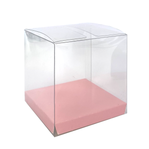 Paper Party Clear Favour Box Pastel Pink #6250CPP - 10pk(Pkgd.)