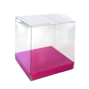 Paper Party Clear Favour Box Flamingo #6250FMP - 10pk(Pkgd.)