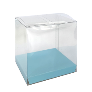 Paper Party Clear Favour Box Pastel Blue #6250PBP - 10pk(Pkgd.)