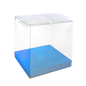 Paper Party Clear Favour Box Sky Blue #6250SBP - 10pk(Pkgd.)