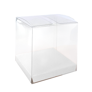 Paper Party Clear Favour Box White #6250WHP - 10pk(Pkgd.)