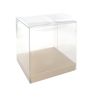 Paper Party Clear Favour Box White Sand #6250WSP - 10pk(Pkgd.)