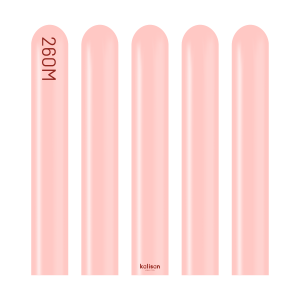 260M Standard Baby Pink Kalisan Plain Latex #10223341 - Pack of 100