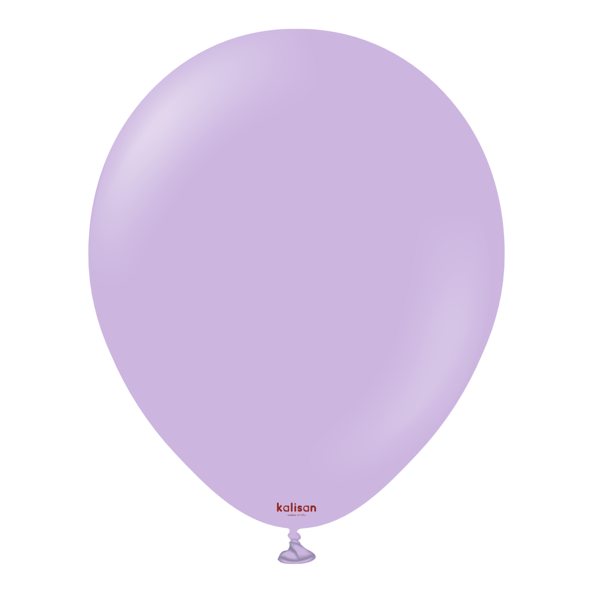 12cm Standard Lilac Kalisan Plain Latex Balloons #10523171 - Pack of 100 Kalisan Balloons are manufactured in Türkiye and are know for being premium quality, durable natural latex balloons. Please note balloon colours may vary slightly from how they appear on the screen.