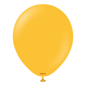 12cm Standard Amber Kalisan Plain Latex Balloons # 10523221 - Pack of 100     Kalisan Balloons are manufactured in Türkiye and are know for being premium quality, durable natural latex balloons. Please note balloon colours may vary slightly from how they appear on the screen.