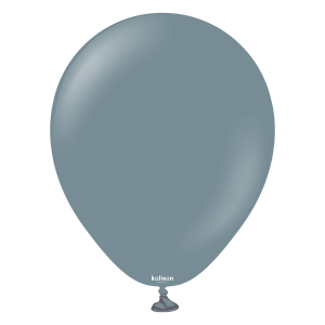 12cm Retro Denim Kalisan Plain Latex Balloons #10580191 - Pack of 100     Kalisan Balloons are manufactured in Türkiye and are know for being premium quality, durable natural latex balloons. Please note balloon colours may vary slightly from how they appear on the screen.