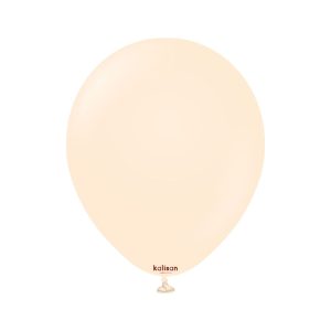 30cm Macaron Salmon Kalisan Plain Latex Balloons #11230061 - Pack of 100   Kalisan Balloons are manufactured in Türkiye and are know for being premium quality, durable natural latex balloons. Please note balloon colours may vary slightly from how they appear on the screen.