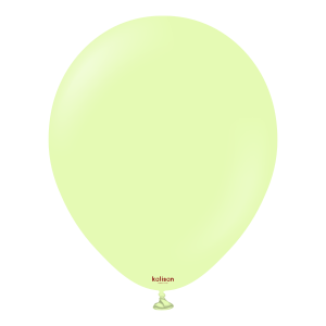 30cm Macaron Pistachio Kalisan Plain Latex Balloons #11230131 - Pack of 100     Kalisan Balloons are manufactured in Türkiye and are know for being premium quality, durable natural latex balloons. Please note balloon colours may vary slightly from how they appear on the screen.