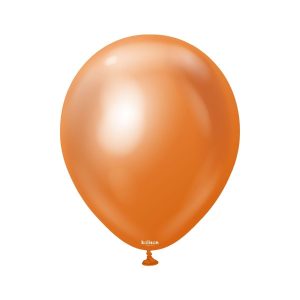30cm Mirror Copper Kalisan Plain Latex Balloons #11250082 - Pack of 50     Kalisan Balloons are manufactured in Türkiye and are know for being premium quality, durable natural latex balloons. Please note balloon colours may vary slightly from how they appear on the screen.