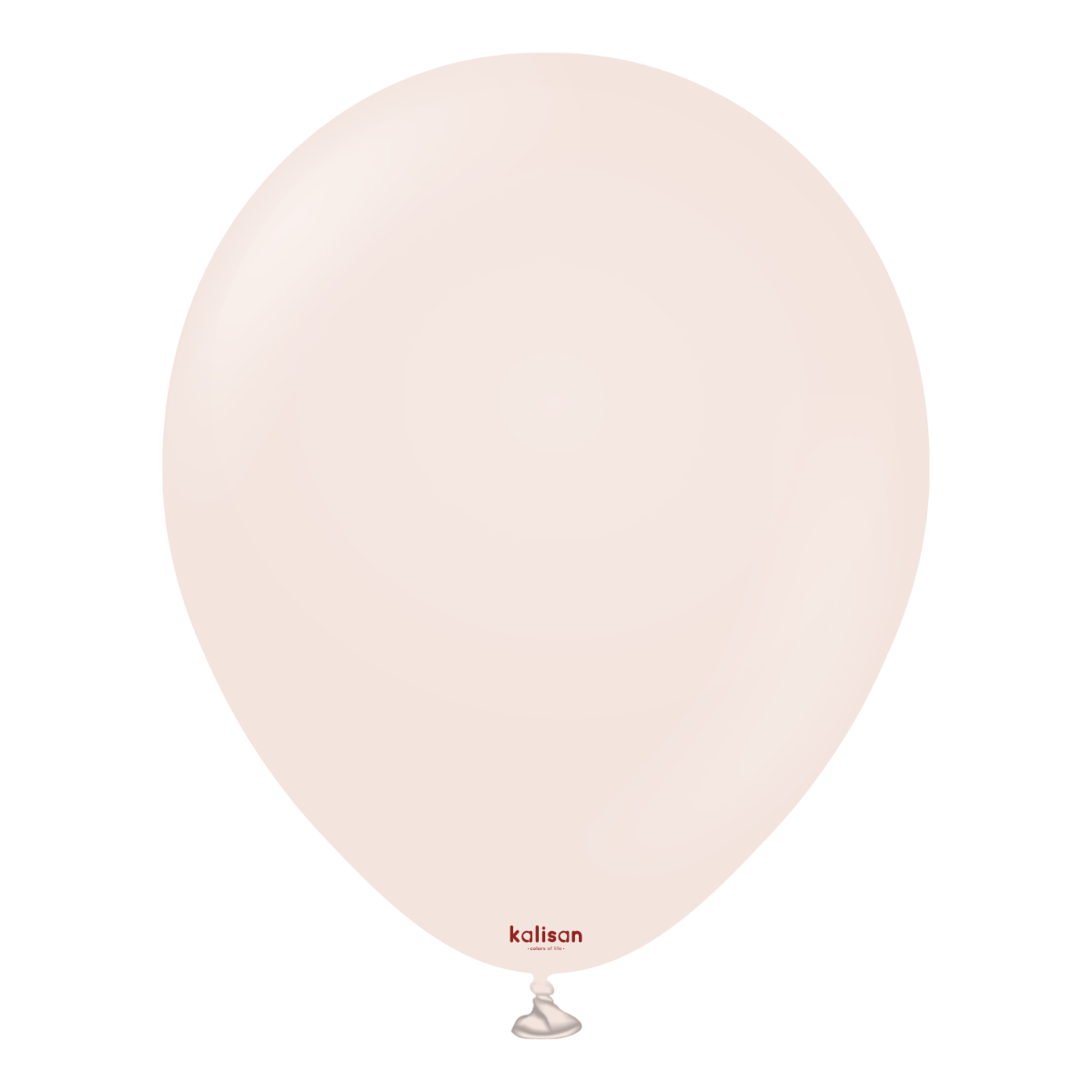 46cm Standard Pink Blush Kalisan Plain Latex Balloons #11823480 - Pack of 25 Kalisan Balloons are manufactured in Türkiye and are know for being premium quality, durable natural latex balloons. Please note balloon colours may vary slightly from how they appear on the screen.
