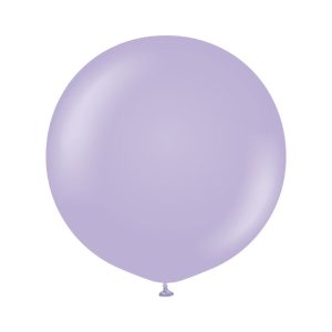 60cm Standard Lilac Kalisan Plain Latex Balloons #12423176 - Pack of 2     Kalisan Balloons are manufactured in Türkiye and are know for being premium quality, durable natural latex balloons. Please note balloon colours may vary slightly from how they appear on the screen.