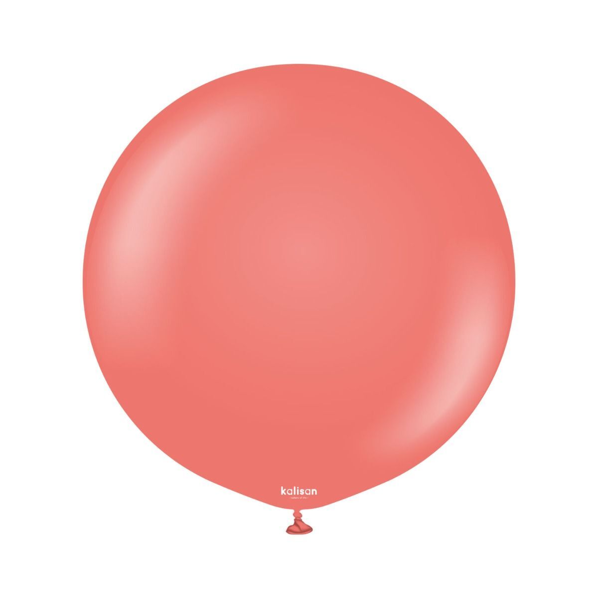 60cm Standard Coral Kalisan Plain Latex Balloons #12423416 - Pack of 2 Kalisan Balloons are manufactured in Türkiye and are know for being premium quality, durable natural latex balloons. Please note balloon colours may vary slightly from how they appear on the screen.