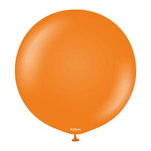 90cm Standard Orange Kalisan Plain Latex Balloons #13623206 - Pack of 2     Kalisan Balloons are manufactured in Türkiye and are know for being premium quality, durable natural latex balloons. Please note balloon colours may vary slightly from how they appear on the screen.