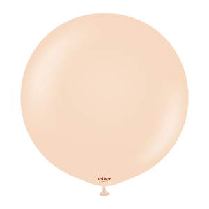 90cm Standard Blush Kalisan Plain Latex Balloons #13623396 - Pack of 2     Kalisan Balloons are manufactured in Türkiye and are know for being premium quality, durable natural latex balloons. Please note balloon colours may vary slightly from how they appear on the screen.