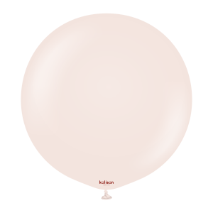 90cm Standard Pink Blush Kalisan Plain Latex Balloons #13623486 - Pack of 2     Kalisan Balloons are manufactured in Türkiye and are know for being premium quality, durable natural latex balloons. Please note balloon colours may vary slightly from how they appear on the screen.