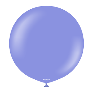 90cm Standard Periwinkle Kalisan Plain Latex Balloons #13623556 - Pack of 2     Kalisan Balloons are manufactured in Türkiye and are know for being premium quality, durable natural latex balloons. Please note balloon colours may vary slightly from how they appear on the screen.