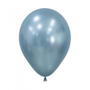 12cm Round Silk Artic Blue Sempertex Plain Latex #30206262 - Pack of 50