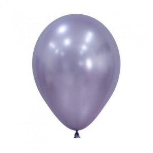12cm Round Silk Light Amethyst Sempertex Plain Latex #30206263 - Pack of 50