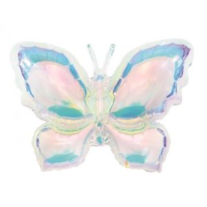 100cm Shape Butterfly Iridescent Air Fill ONLY #30211259 - Each (Pkgd.)  Air inflation only.