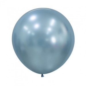 60cm Round Silk Artic Blue Sempertex Plain Latex #30222813 - Pack of 3