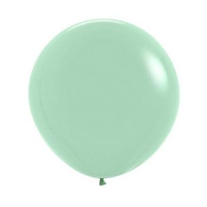 60cm Pastel Dusk Green Tea Sempertex Latex Balloons #30222830 - Pack of 3