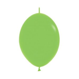 30cm Fashion Lime Link-O-Loons Latex Balloons #30223112- Pack of 50