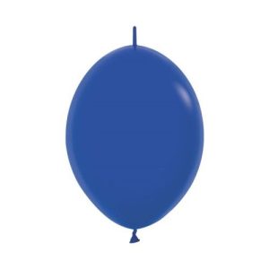 30cm Fashion Royal Blue Link-O-Loons Latex Balloons #30223116 - Pack of 50