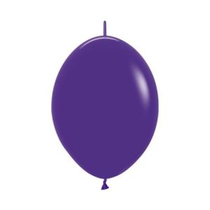 30cm Fashion Violet Link-O-Loons Latex Balloons #30223117 - Pack of 50
