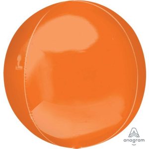 Orbz Orange Foil Balloon 40cm #4028204  - Each (Pkgd.)