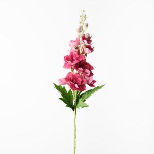 Delphinium Plum 72cml The Delphinium stem comes in a variety of vibrant colours, it has a fresh touch finish that enhances its likeness to the real thing.