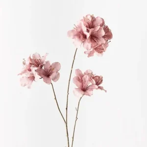Azalea Spray Dusty Pink 86cml  Evoking the spirit of spring the Azalea promises an everlasting burst of floral splendour, infusing timeless beauty into your space.