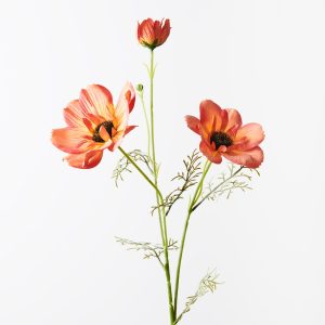 Coreopsis Spray Orange 76cml FRESH TOUCH Illuminate any room with the radiant charm of our Orange artificial Coreopsis Spray. Each lifelike blossom captures the essence of summer's golden hues. Bring warmth and joy to your décor with this exquisite botanical creation.