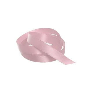 Ribbon Satin Dusty Pink Deluxe Double Faced 10mm x 25m #KC211025DP - Each This 10mm wide double face satin ribbon in Dusty Pink has a smooth, silky and shiny surface on both sides, and it is made from a high-quality polyester material giving it a luxurious appearance. The ribbon is durable and can withstand wear and tear without fraying easily. Perfect for gift wrapping and packaging to add a touch of elegance and sophistication to presents and gift boxes, it can be used in fashion design to embellish garments, as a trim on dresses or hats, or as a decorative element on shoes or handbags as well being used in floral arrangements, wedding decorations, and other event decor to add a pop of color and texture to the design.
