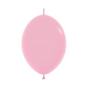 15cm Fashion Pink Link-O-Loons Latex Balloons #30223002 - Pack of 50