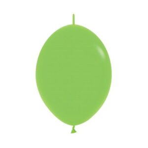 15cm Fashion Lime Green Link-O-Loons Latex Balloons #30223006 - Pack of 50
